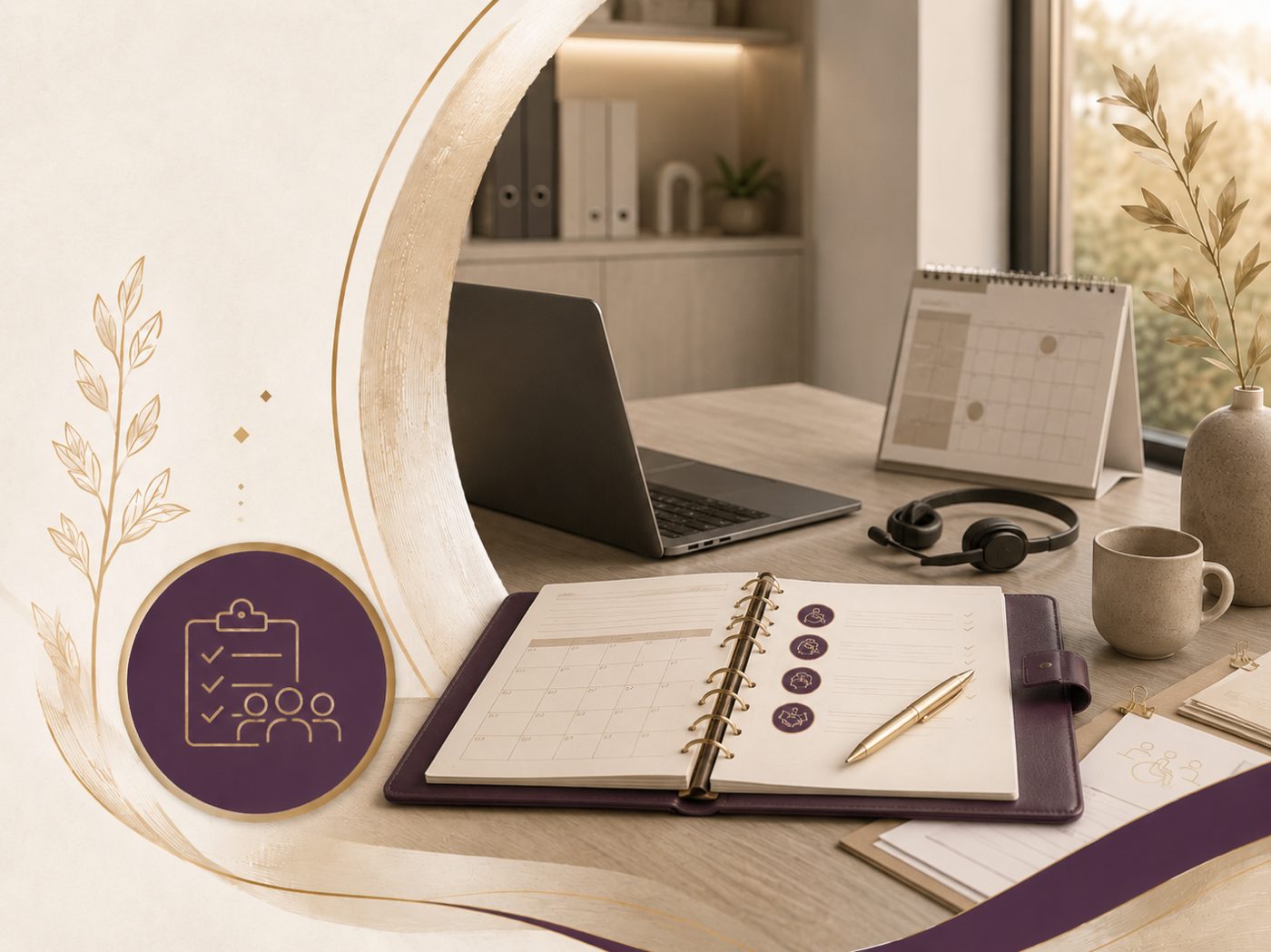 Academic / Program Function Consultation track art: a planner and calendar for program demands